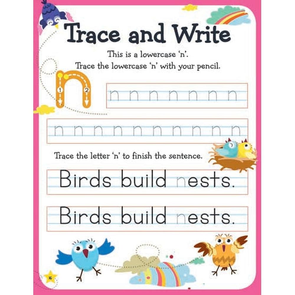 Dreamland Publications Learn Everyday Trace and Write Book (2-4 Years)