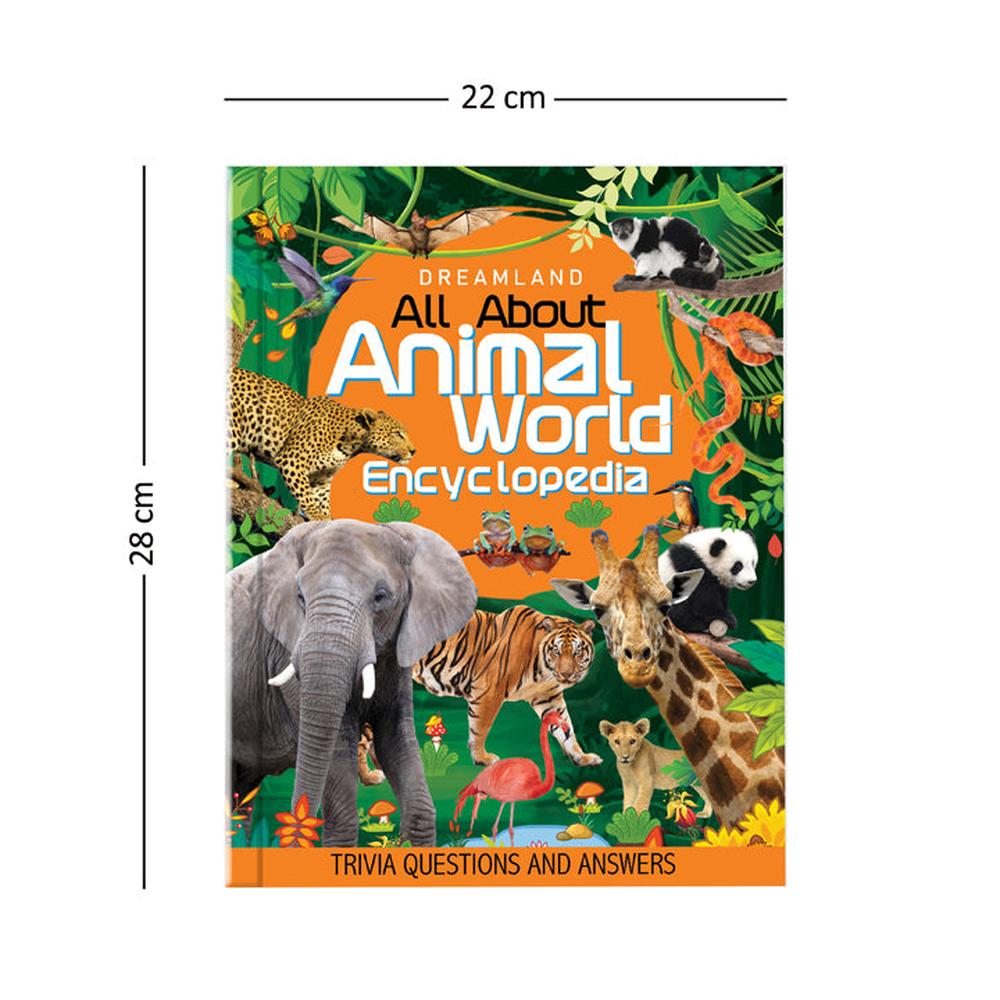 Dreamland Publications Animal World Children Encyclopedia Book | All About Trivia Questions and Answers