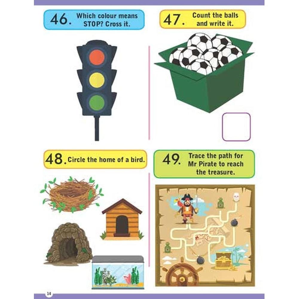 Dreamland Publications Brilliant Brain Activity Book (5 Years and Above)