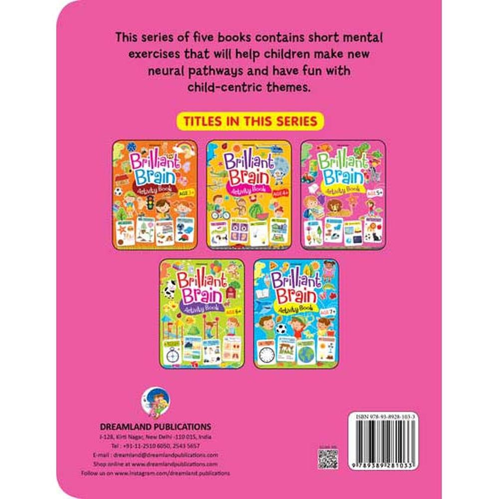 Dreamland Publications Brilliant Brain Activity Book (5 Years and Above)