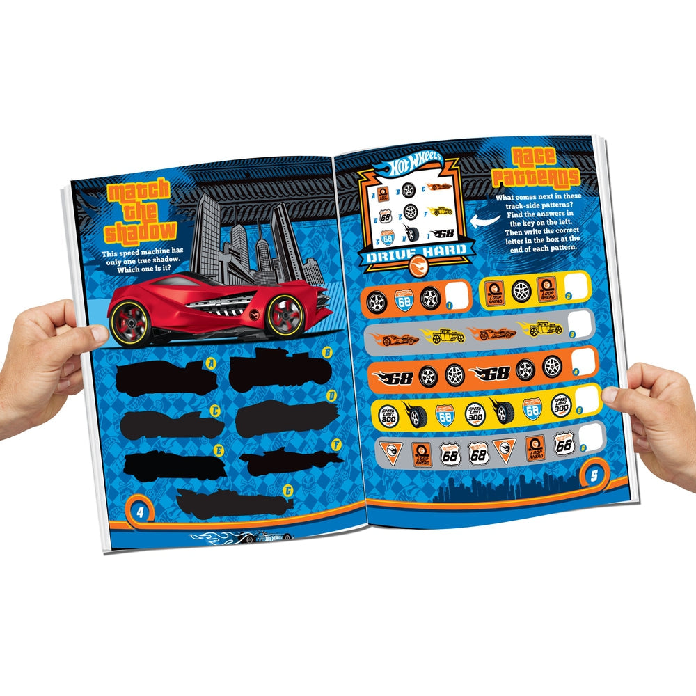 Dreamland Publications Hot Wheels Colouring and Activity Books Pack ( A Pack of 4 Books)