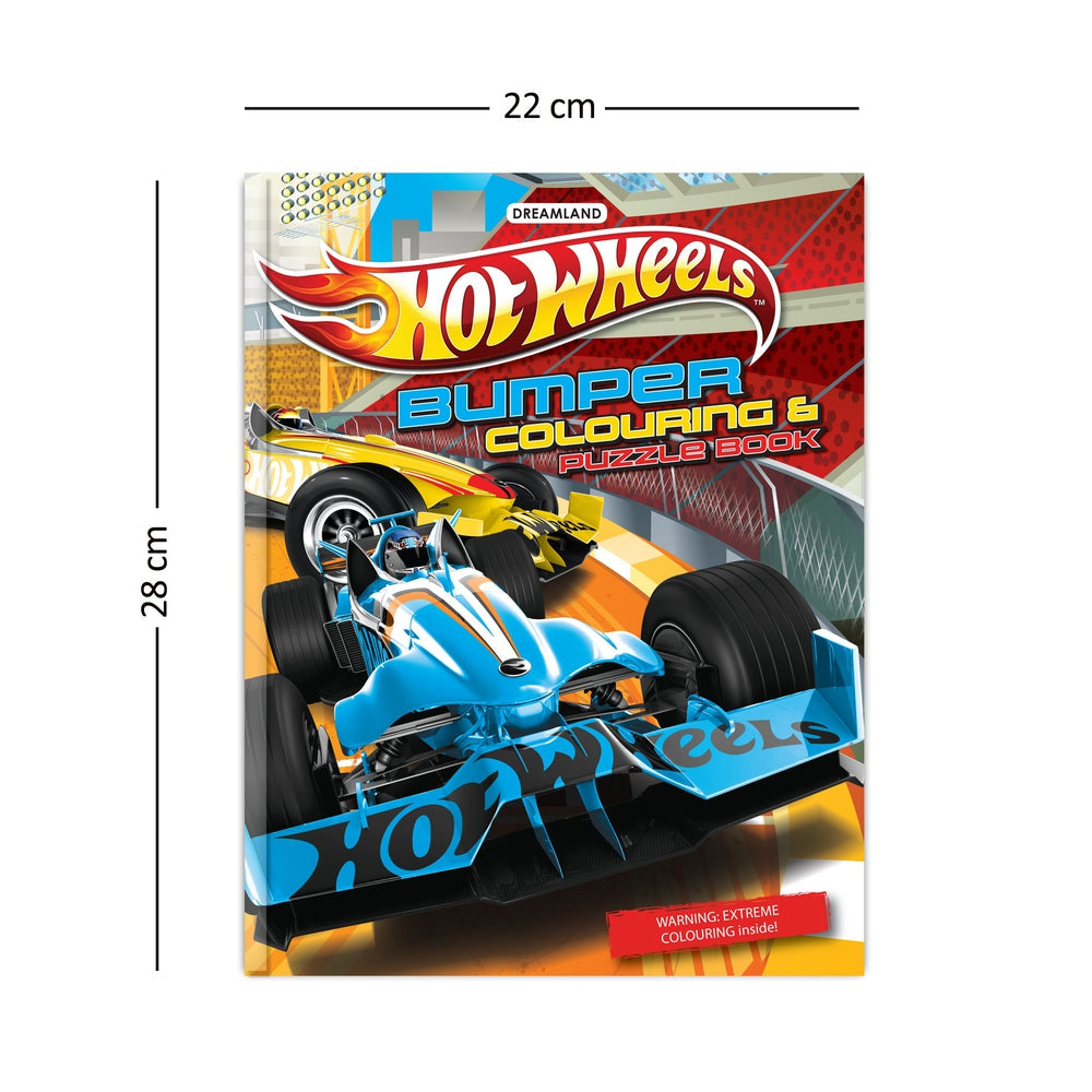Dreamland Publications Hot Wheels Colouring and Activity Books Pack ( A Pack of 4 Books)