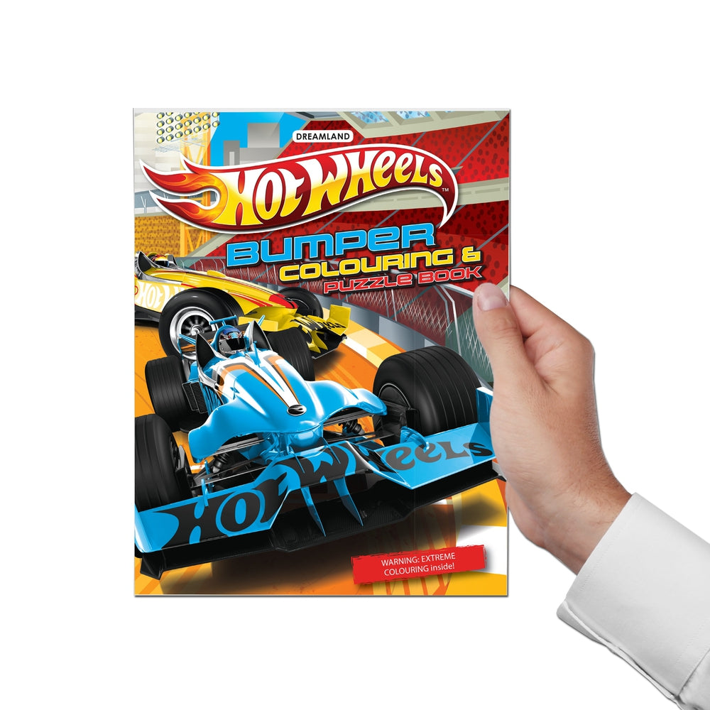 Dreamland Publications Hot Wheels Colouring and Activity Books Pack ( A Pack of 4 Books)