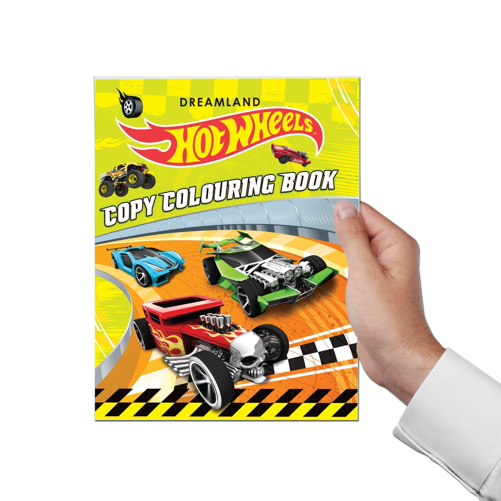 Dreamland Publications Hot Wheels Colouring and Activity Books Pack ( A Pack of 4 Books)