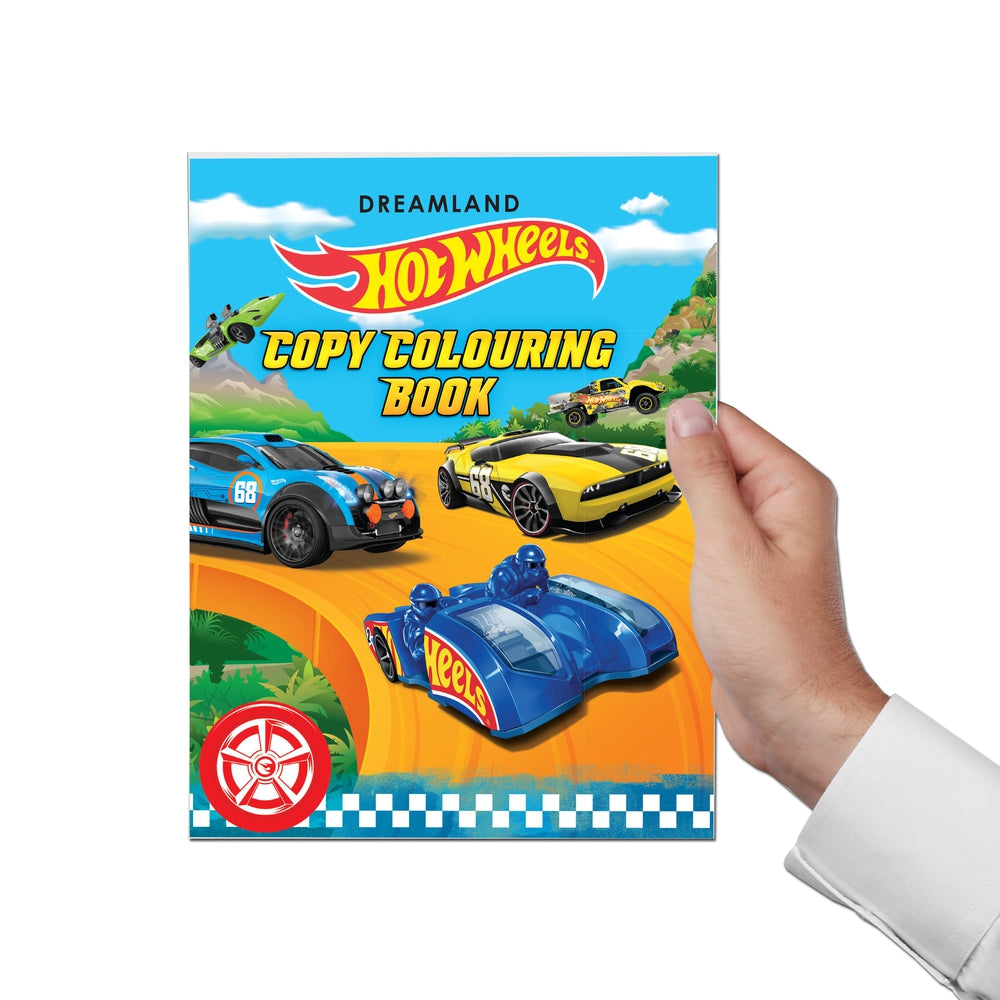 Dreamland Publications Hot Wheels Colouring and Activity Books Pack ( A Pack of 4 Books)