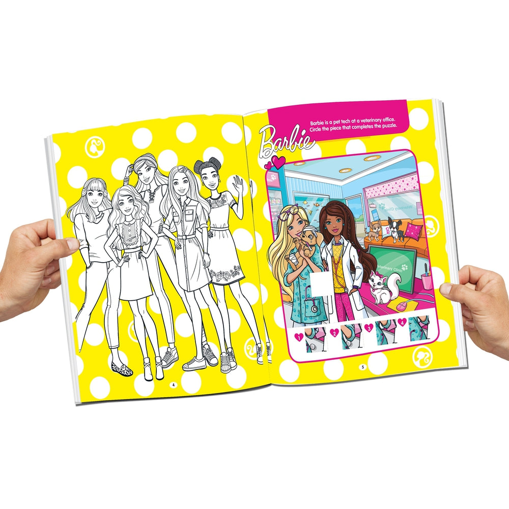 Dreamland Publications Barbie Colouring and Activity Books Pack (A Pack of 4 Books)