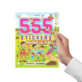 Dreamland Publications 555 Stickers, Holiday and Play Activity and Colouring Book