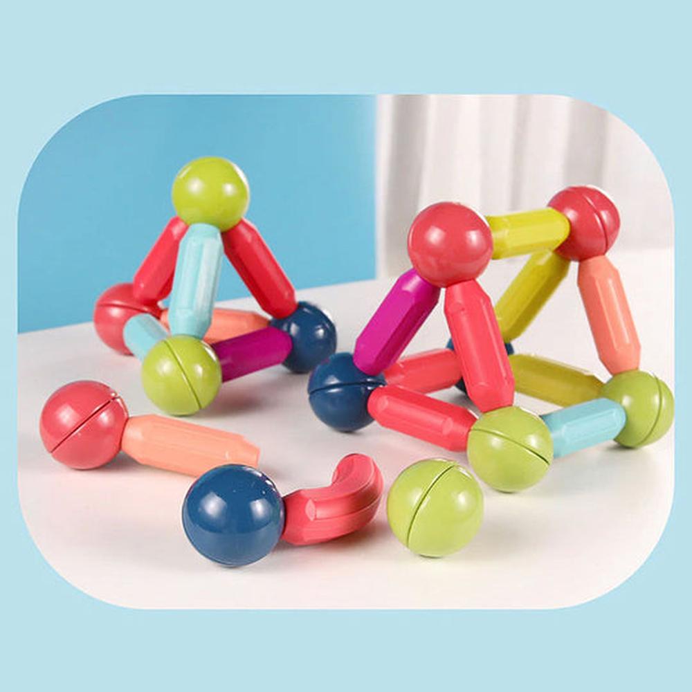 Kidology Magnetic Sticks Building Blocks Learning Toy