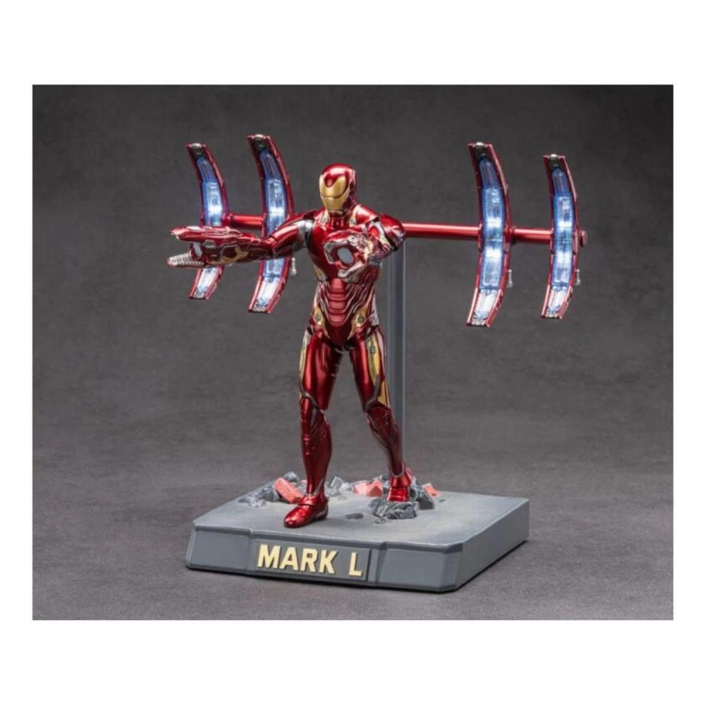 Marvel Original Iron Man Mark L Action Figure Luxury Version with Nano-Weapon Display Base (15 Years till Grown Ups)