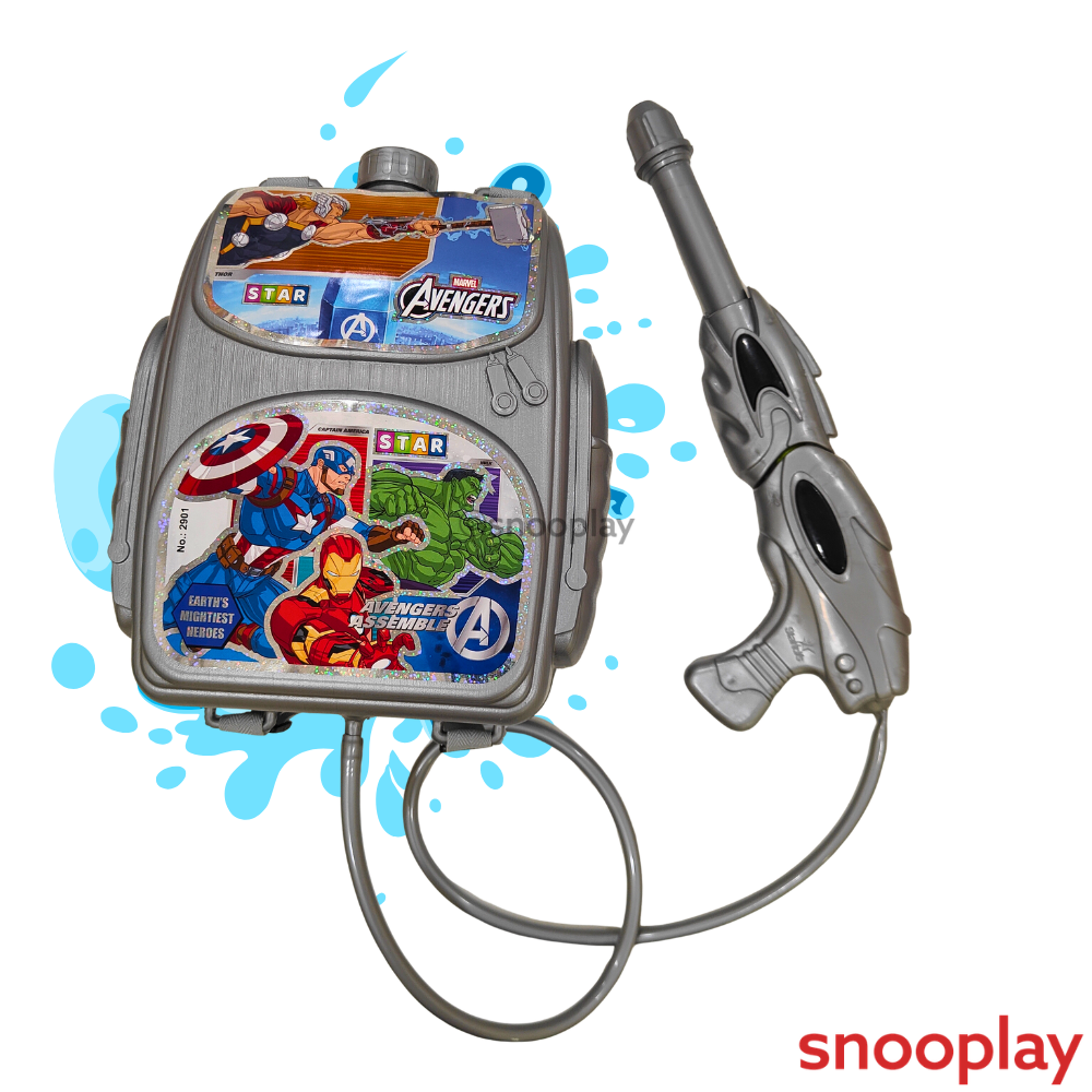 Star Toys Backpack Style Water Blaster Pichkari | Powerful High Pressure Tank Spray