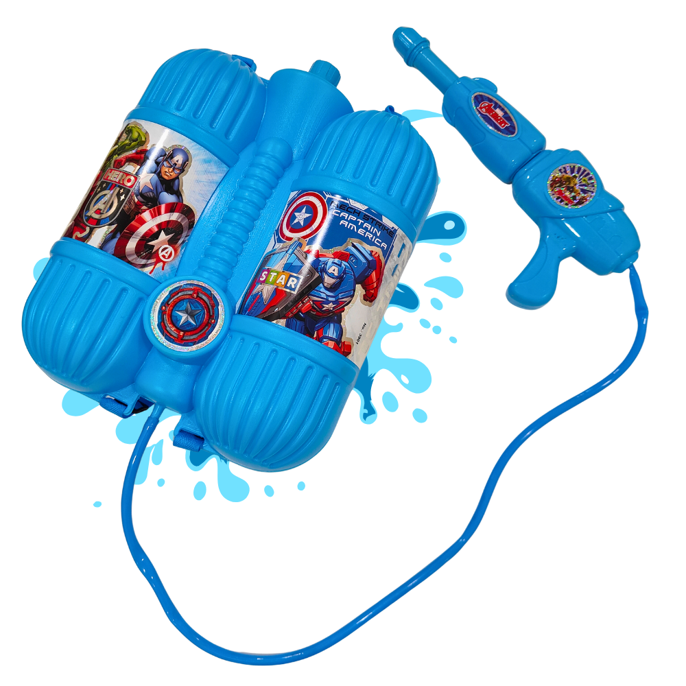 Star Toys 2 Tanks Style Water Blaster Pichkari | Powerful High Pressure Tank Spray