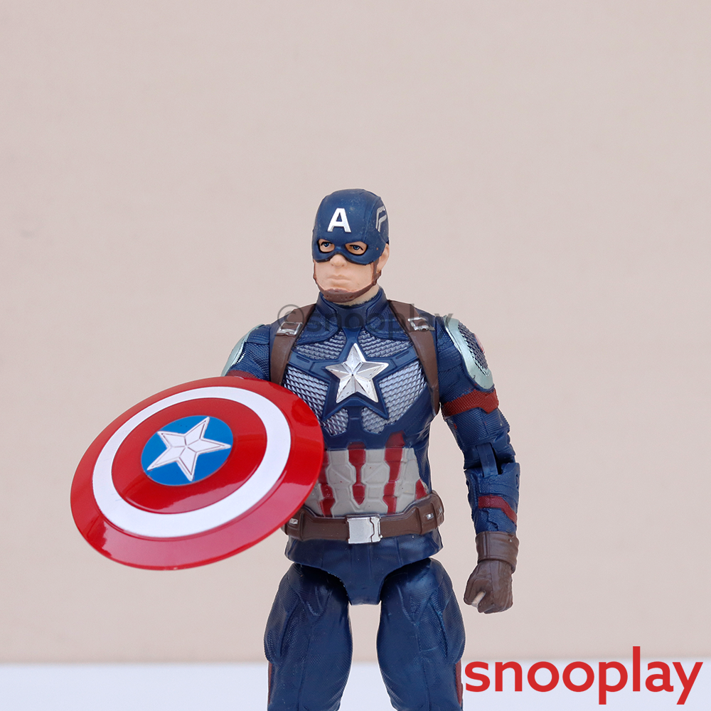 Tak Tak Toys Original Marvel Avengers Endgame Action Figure Set - Iron Man, Captain America & Thor