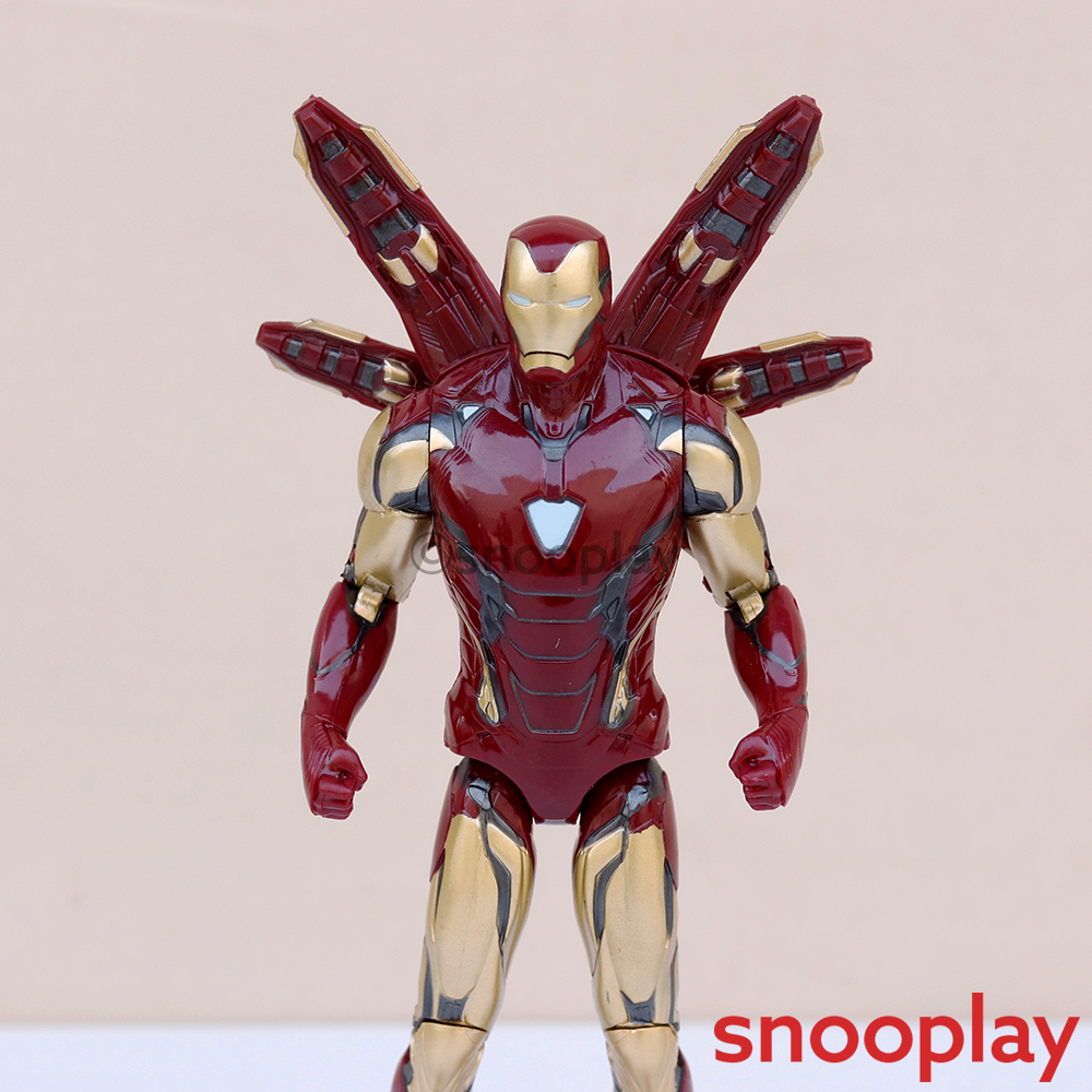 Tak Tak Toys Original Marvel Avengers Endgame Action Figure Set - Iron Man, Captain America & Thor