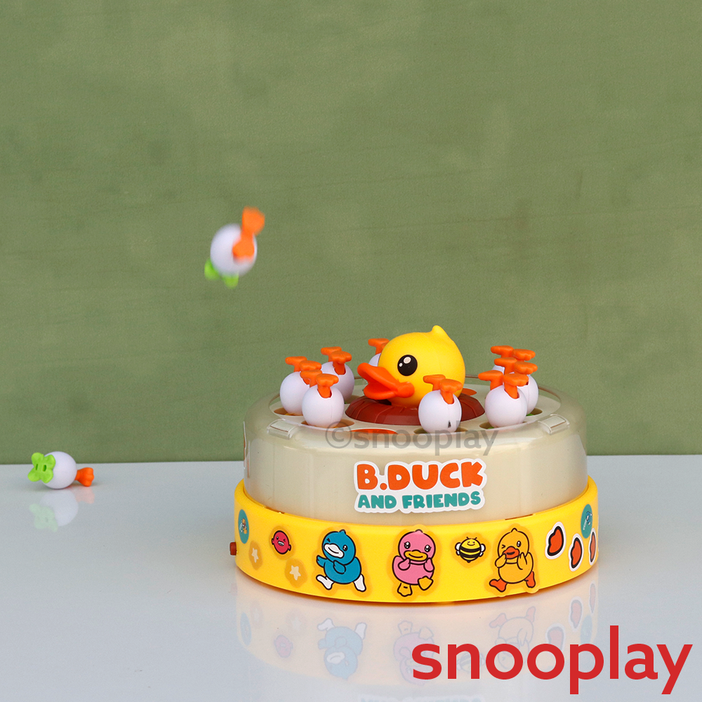 Duck & Friends: Bounce & Catch Rotating Game | Popping Eggs Action Fun (3-6 Years)