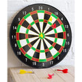 Hop N Play Magnetic Dartboard Set - 16 Inch Safe Dart Game with 6 Magnet Darts (6 Years till Grown Ups)