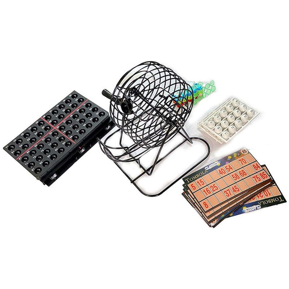 Hop N Play Tambola Housie Game Set - Cage, Number Balls, Tracking Board & Tickets (5 Years till Grown Ups)