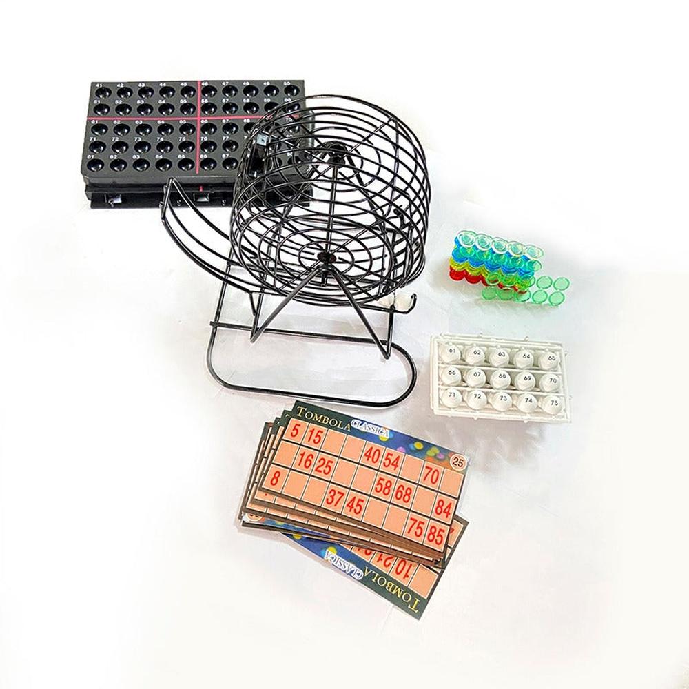 Hop N Play Tambola Housie Game Set - Cage, Number Balls, Tracking Board & Tickets (5 Years till Grown Ups)