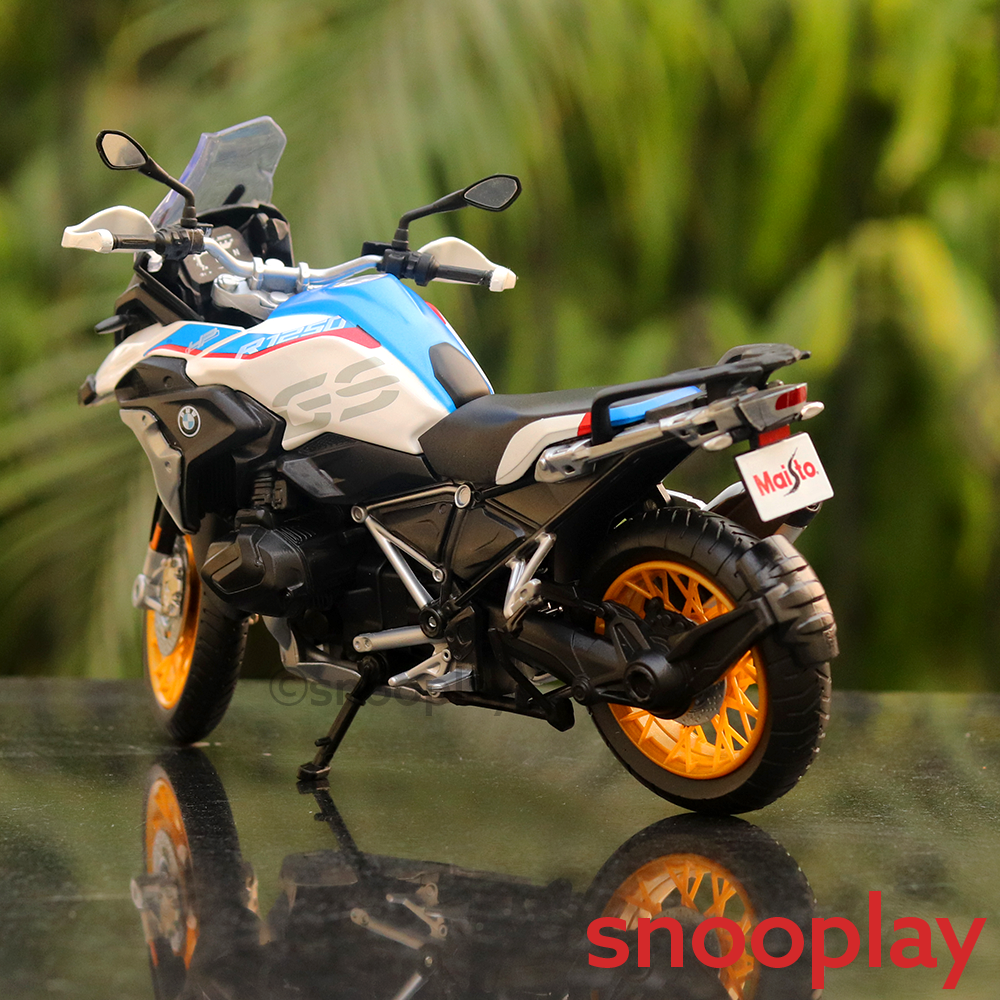 BMW R1250 GS Diecast Bike Scale Model | 1:12 Scale | 14 Years till Grown Ups