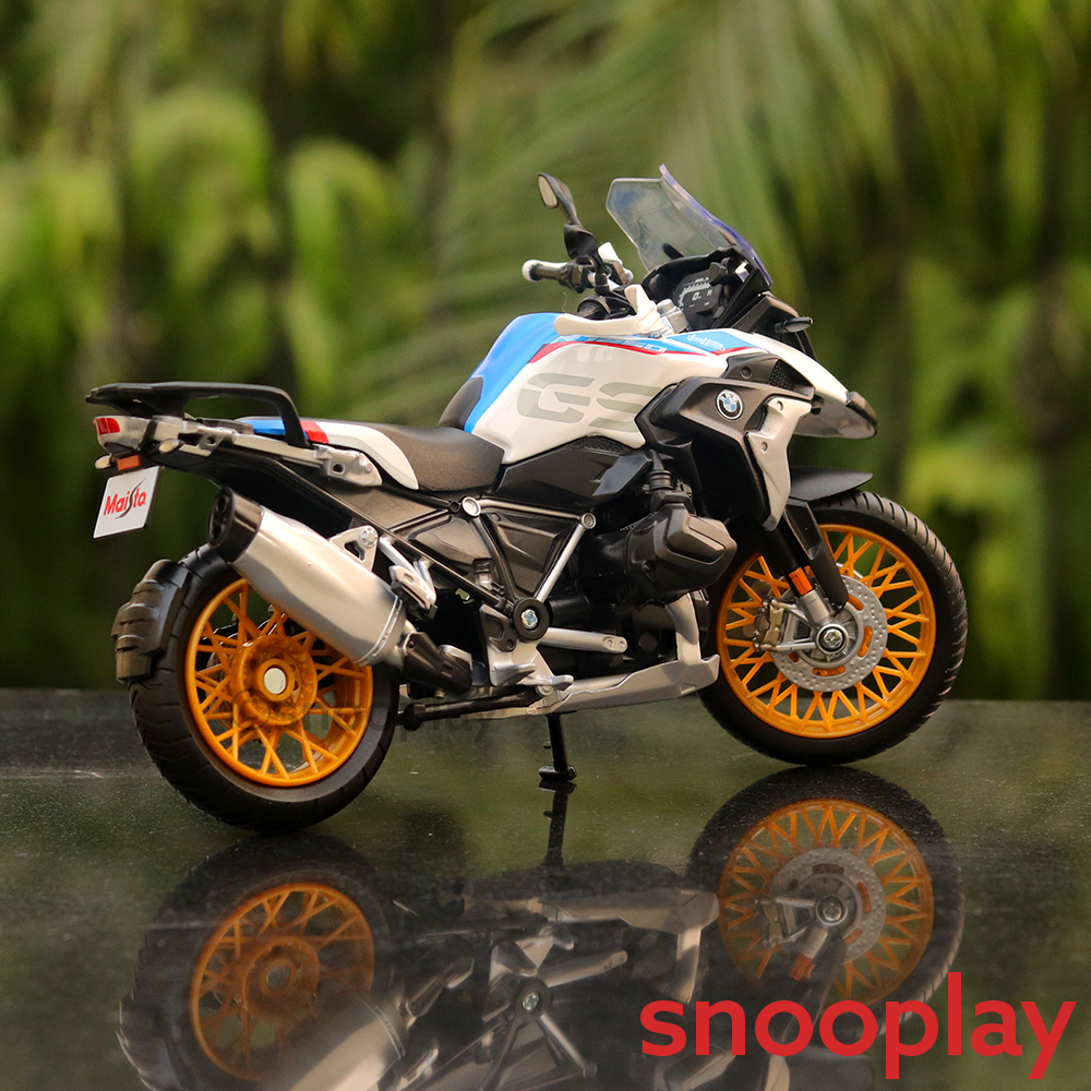 BMW R1250 GS Diecast Bike Scale Model | 1:12 Scale | 14 Years till Grown Ups