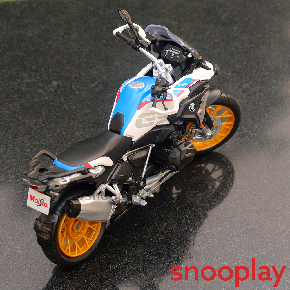 BMW R1250 GS Diecast Bike Scale Model | 1:12 Scale | 14 Years till Grown Ups