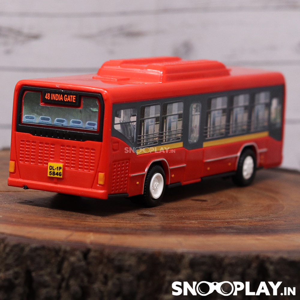 Centy Low Floor Pullback Toy Bus (1-4 Years) | Assorted Colors