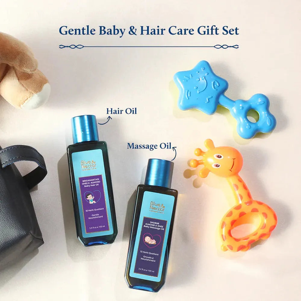 Blue Nectar Gentle Baby Skin & Hair Care Gift Set