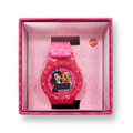 Original Mattel Barbie Digital Watch for Kids with Flashing Lights - Adjustable Strap