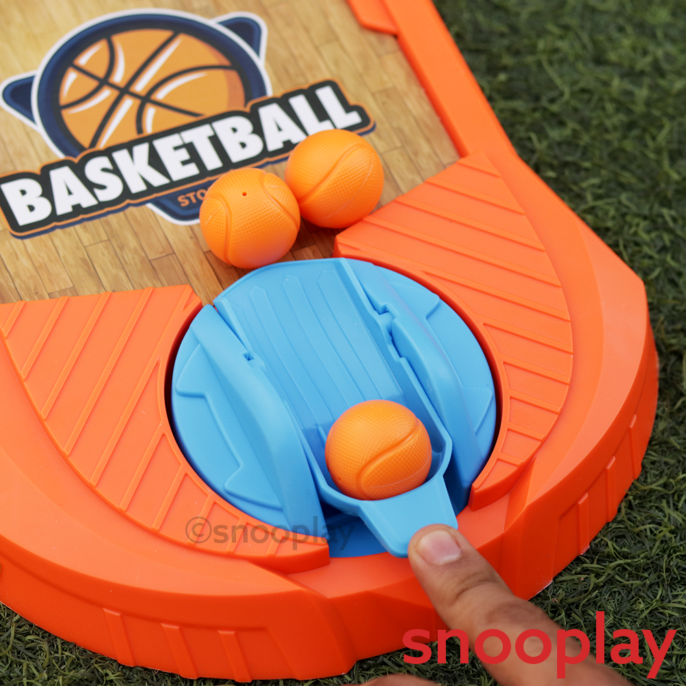 Electronic Basketball Game Set (Score Board, Moving Basket & More) - 3-10 Years