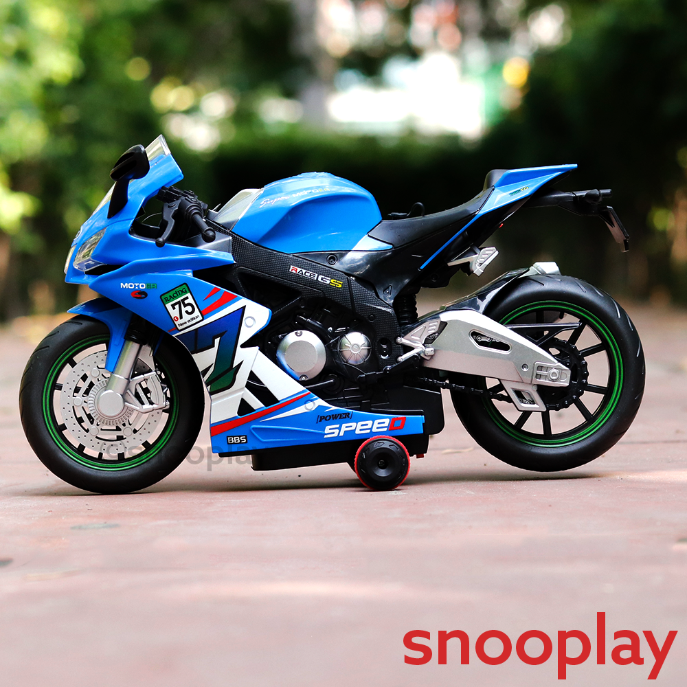 Remote Control Resembling Ducati Bike | 360° Rotation, Light, Sound & Smoke (5-14 Years)