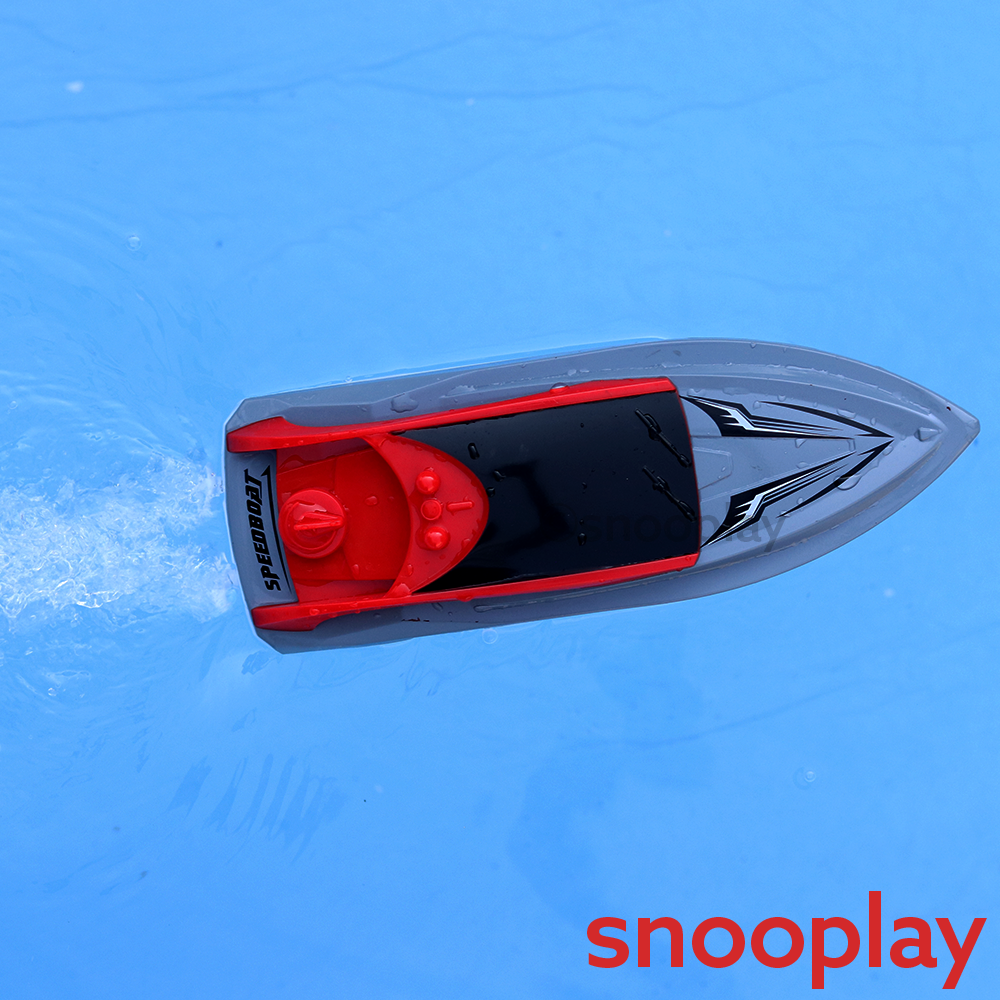 Remote Control Speed Boat with 5 Feet Pool - 2.4GHz High Speed Storm Breaker (6-10 Years)