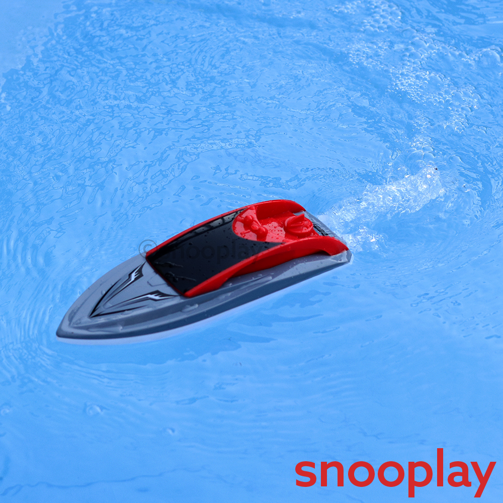 Remote Control Speed Boat with 5 Feet Pool - 2.4GHz High Speed Storm Breaker (6-10 Years)