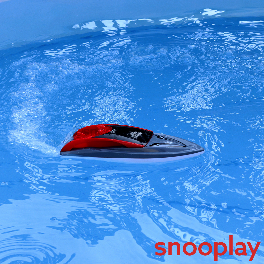 Remote Control Speed Boat with 5 Feet Pool - 2.4GHz High Speed Storm Breaker (6-10 Years)
