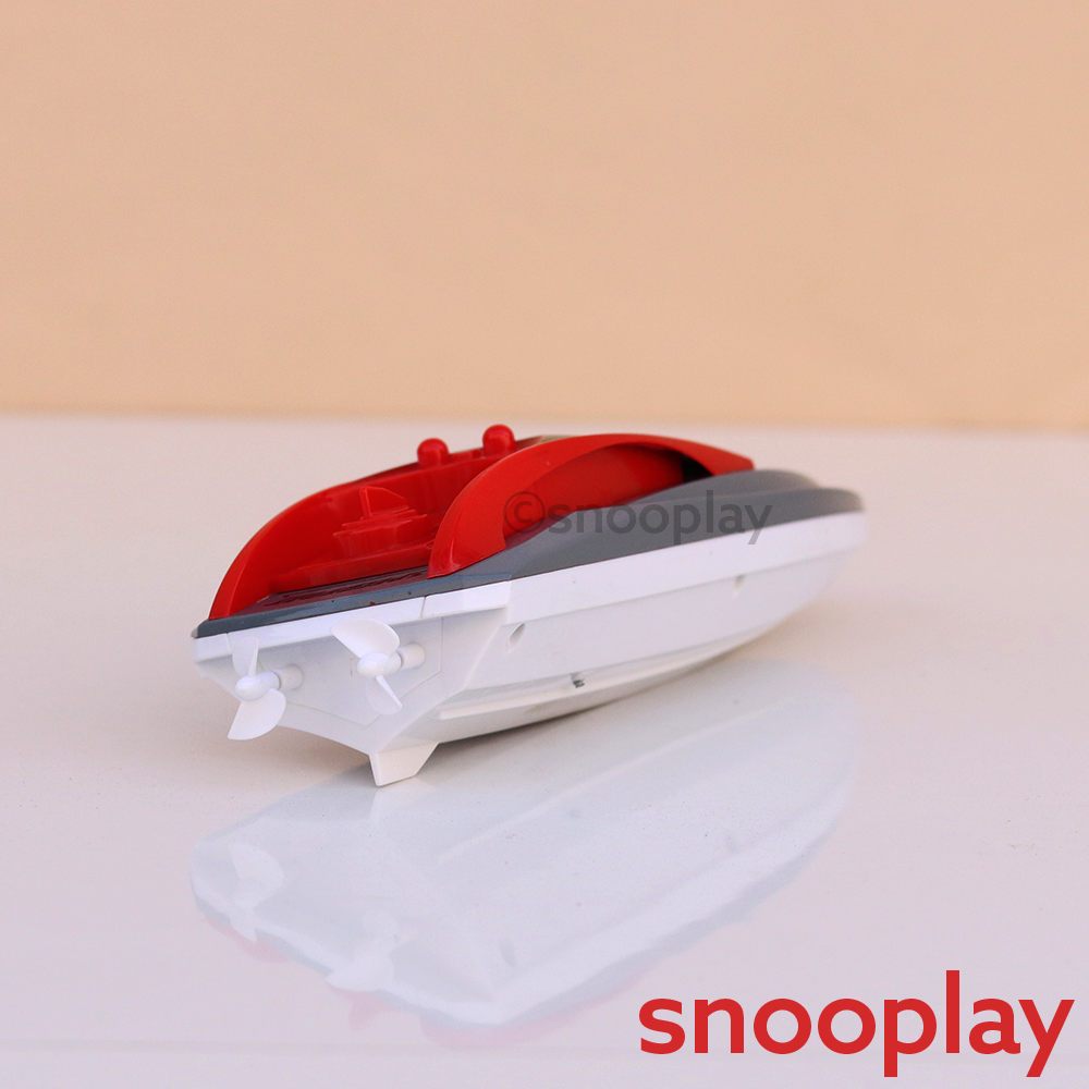Remote Control Speed Boat with 5 Feet Pool - 2.4GHz High Speed Storm Breaker (6-10 Years)