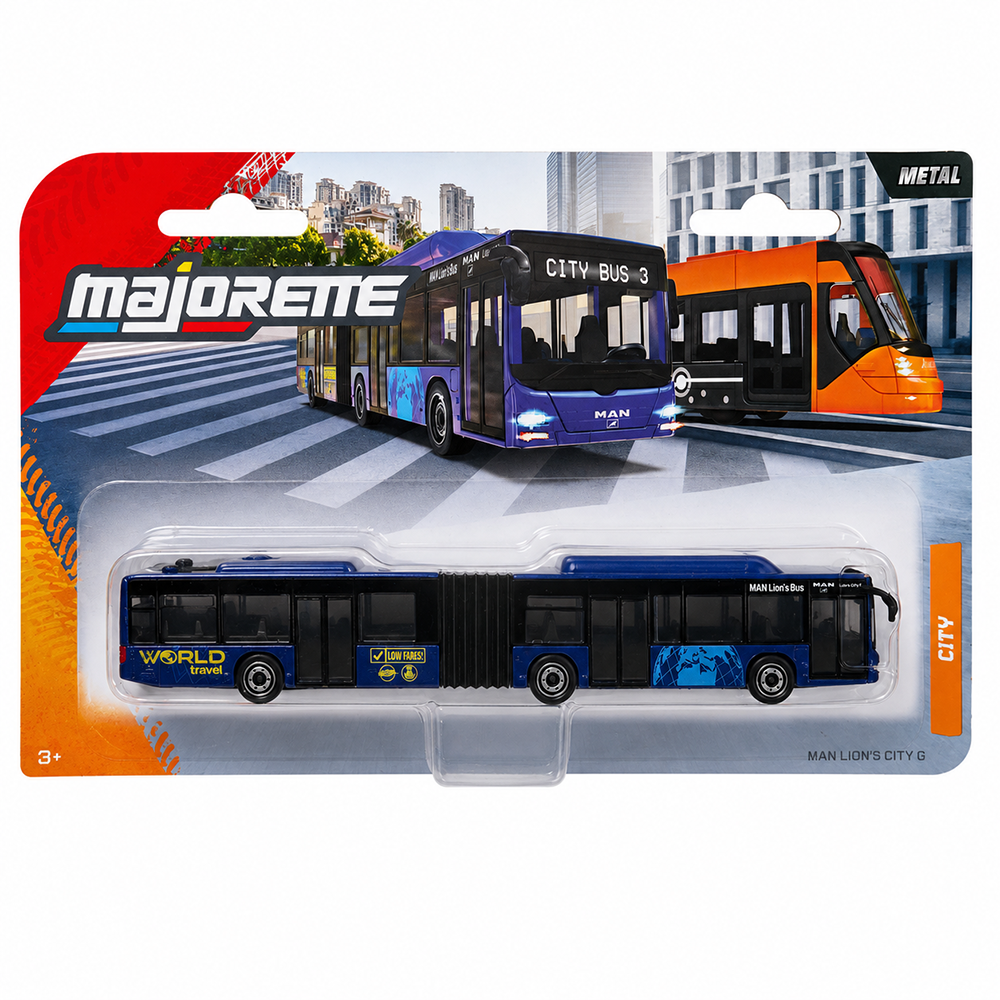 Majorette Man Lion's City G Bus Diecast Model