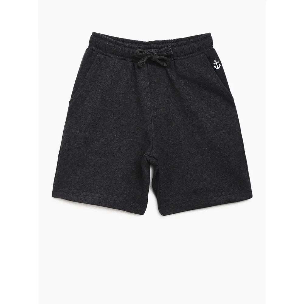 Campana Pack of 2 Boys Shorts - French Blue + Charcoal