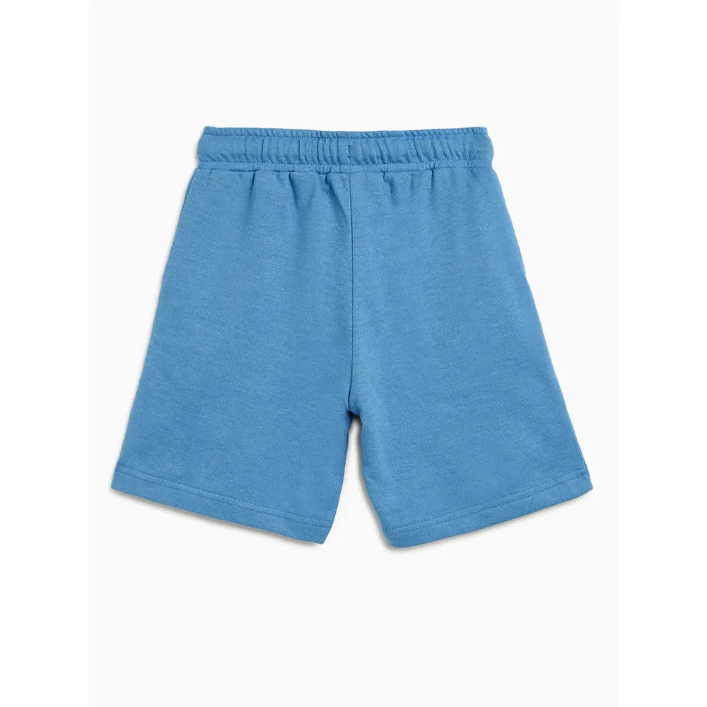 Campana Pack of 2 Boys Shorts - French Blue + Charcoal