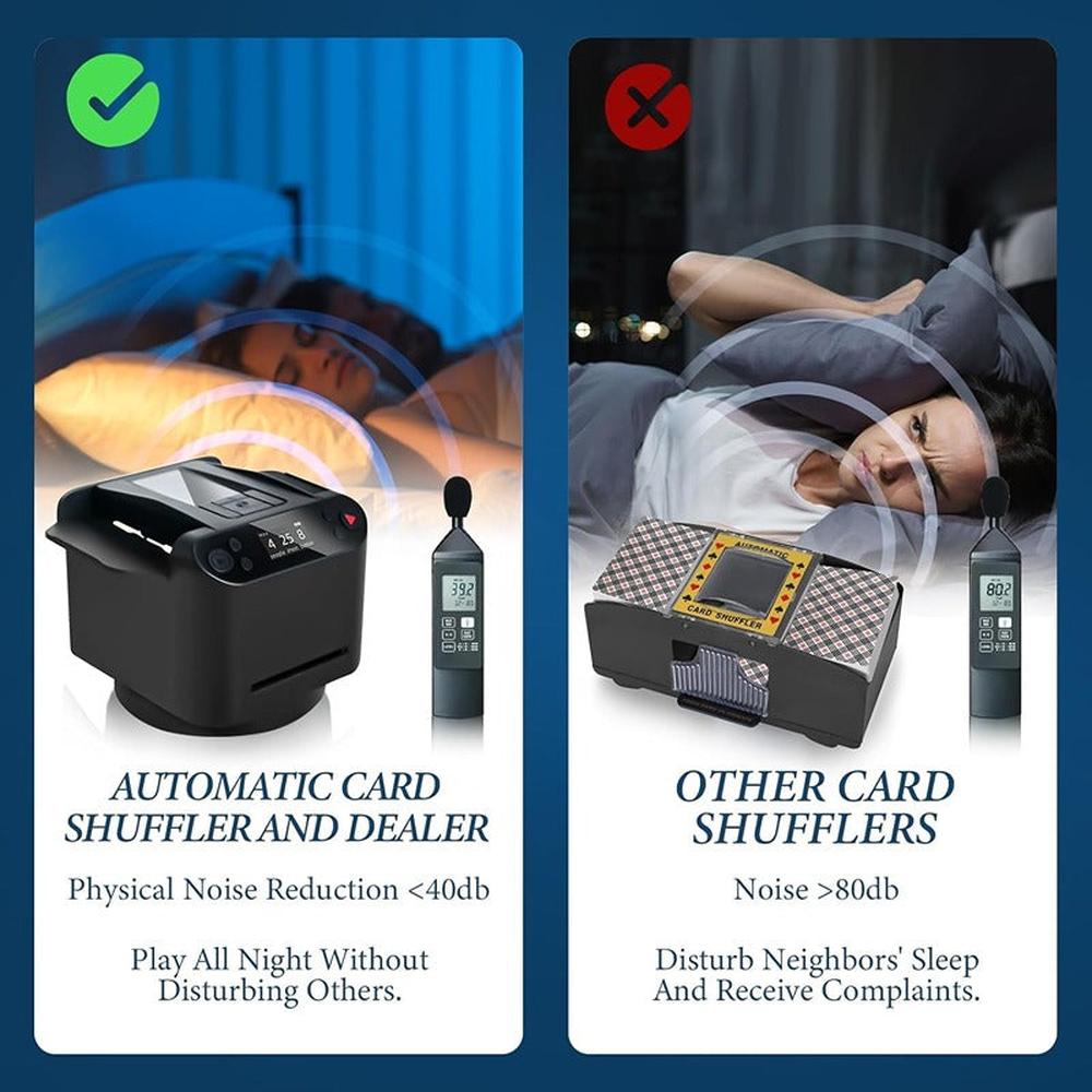 Hop N Play 2 in 1 Automatic Card Shuffler and Dealer Machine (10 Years till Grown Ups)