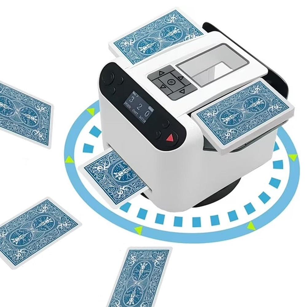 Hop N Play 2 in 1 Automatic Card Shuffler and Dealer Machine (10 Years till Grown Ups)