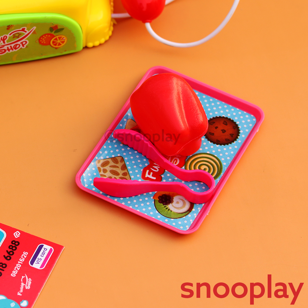 Elephant Cash Register Pretend Play Toy Set (3-8 Years) | Assorted Colors