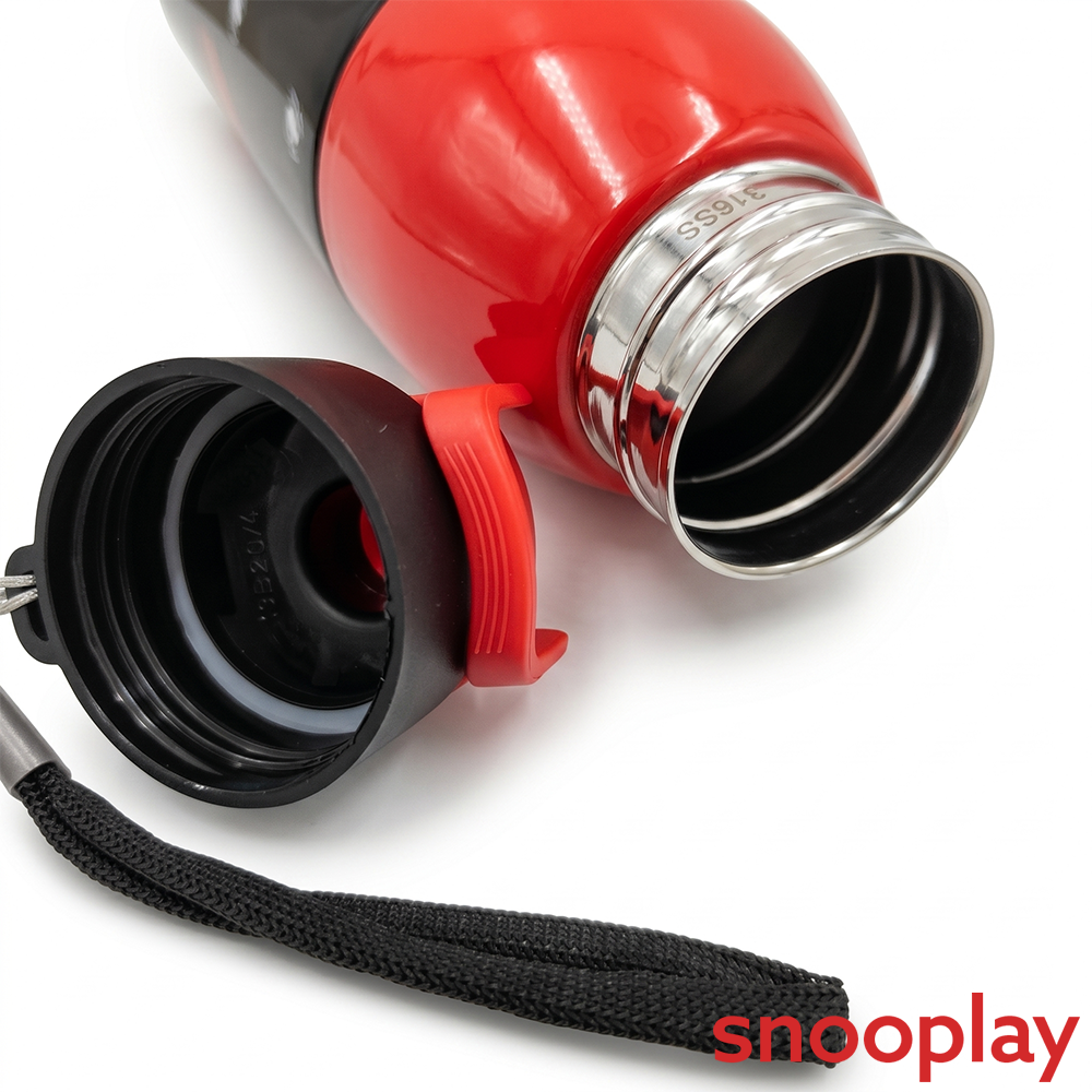 Cello Kidzbee Insulated Water Bottle - 680 ml (Spiderman Theme) | Uranus 900 | Cold Insulated Bottle
