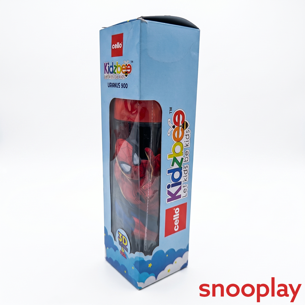 Cello Kidzbee Insulated Water Bottle - 680 ml (Spiderman Theme) | Uranus 900 | Cold Insulated Bottle