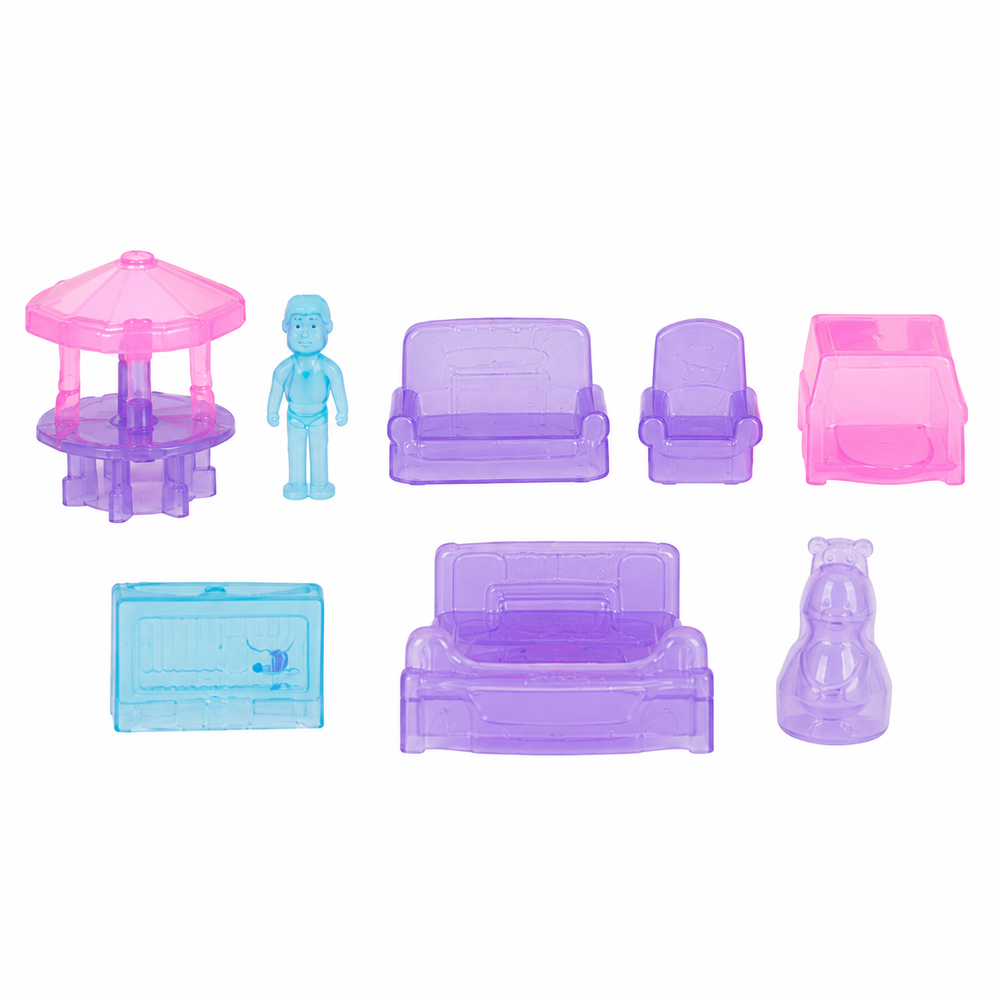 Funny House Doll House Play Set with Furniture - Big (3-7 Years)