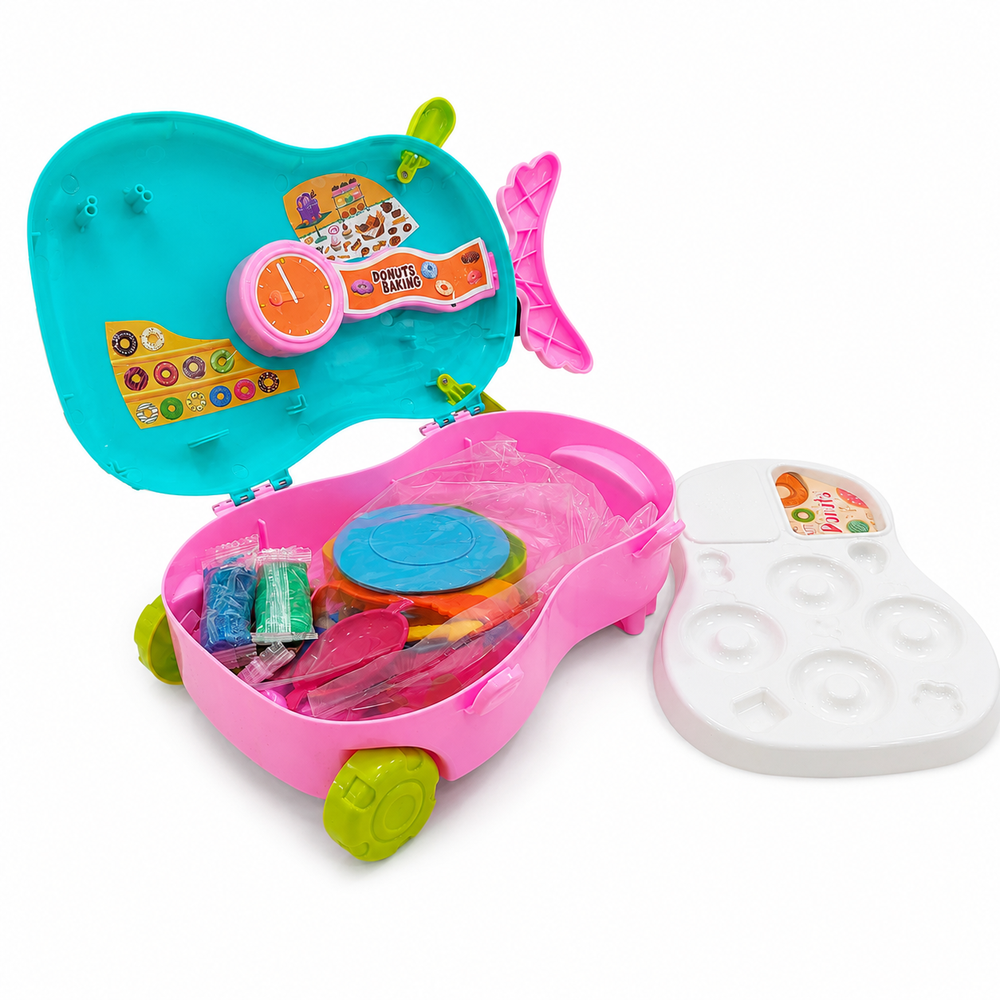 UA Toys Donuts Delight Pretend Playset in Trolley Pulley Box