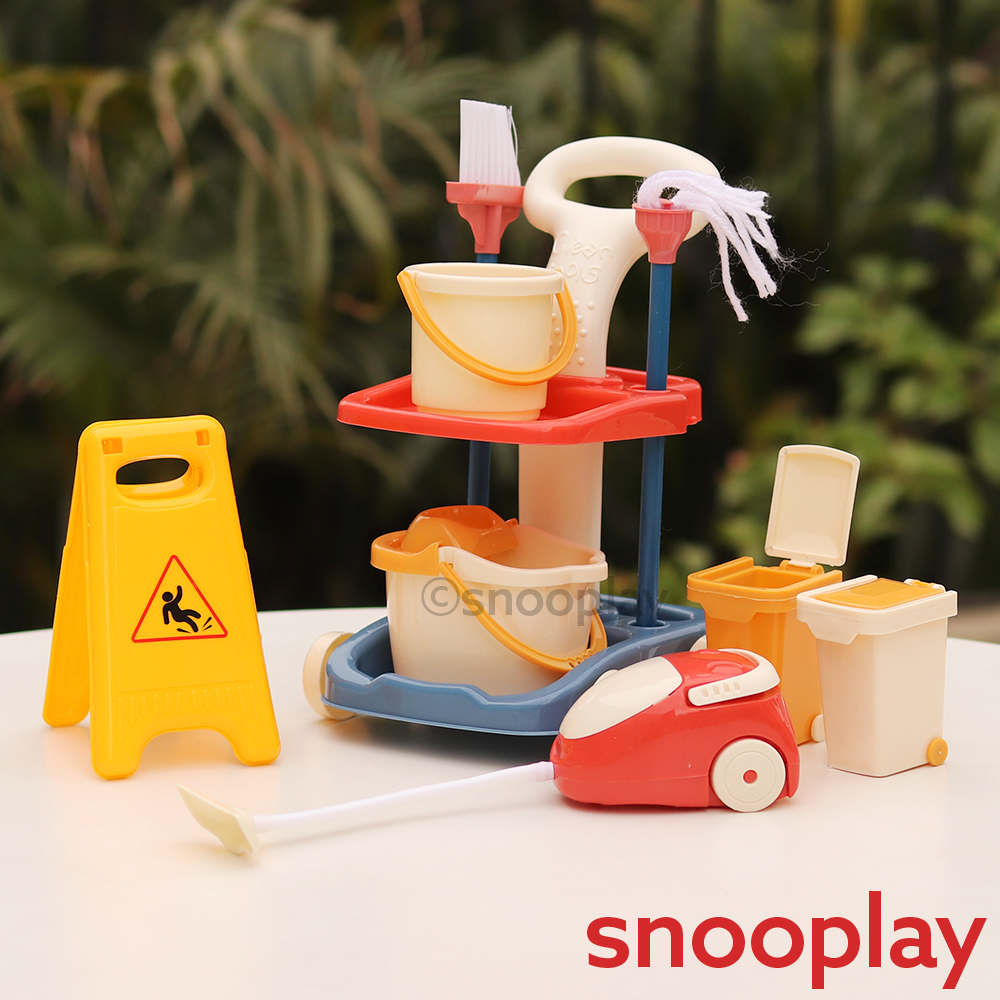 27 Pieces Cleaning Pretend Play Set (3-7 Years)