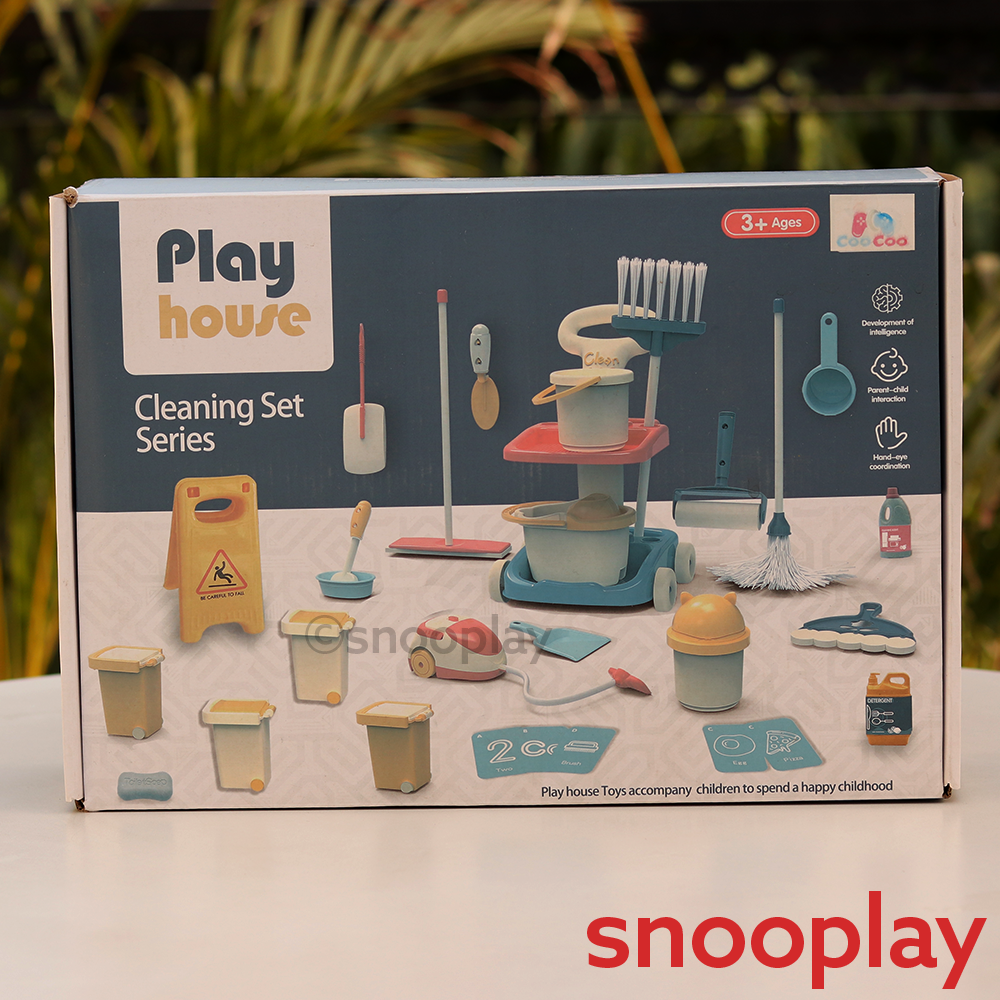 27 Pieces Cleaning Pretend Play Set (3-7 Years)