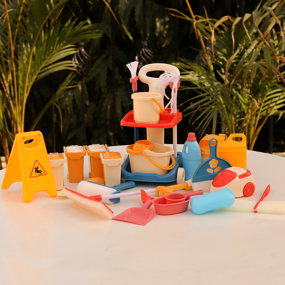 27 Pieces Cleaning Pretend Play Set (3-7 Years)