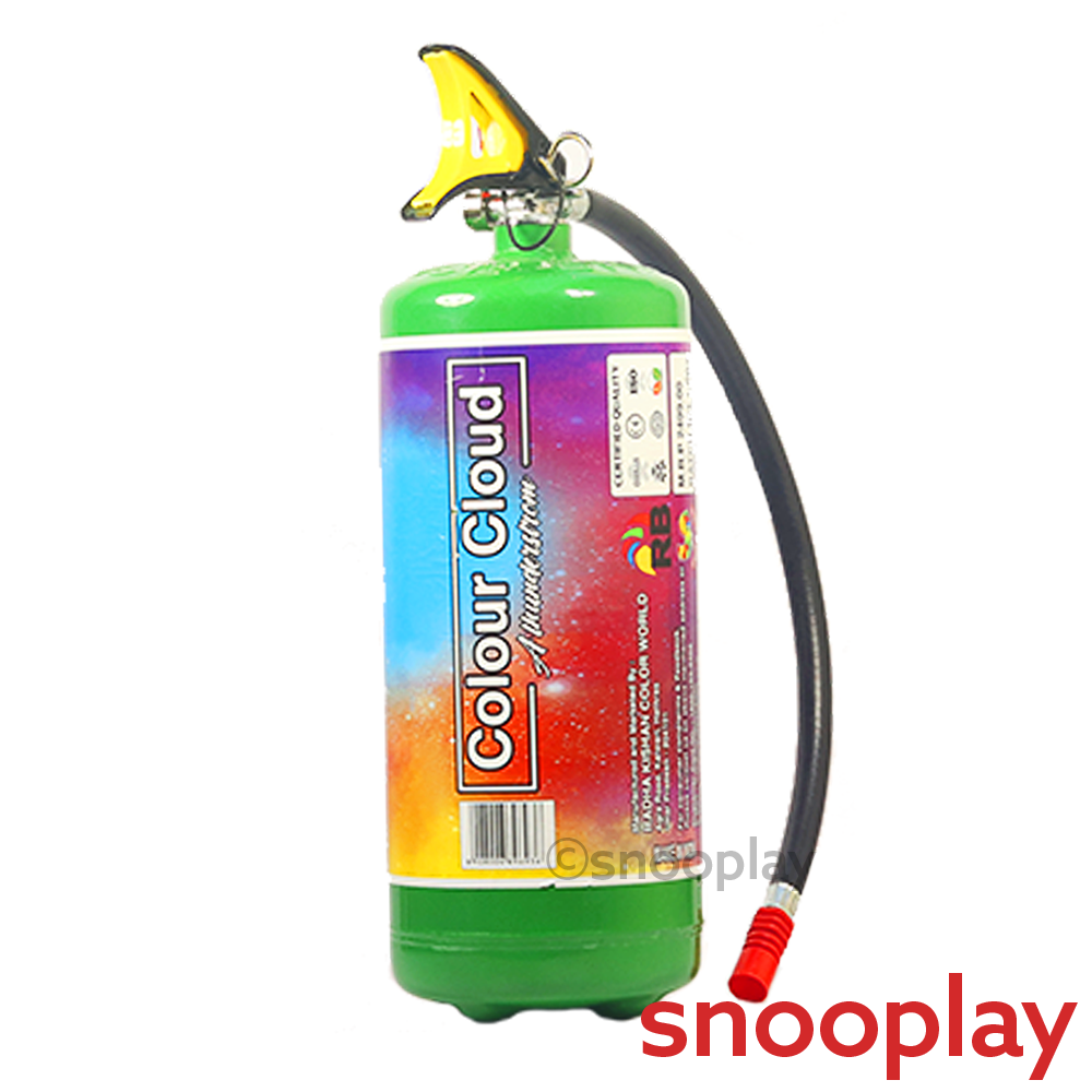 Premium Holi Non-Toxic Gulaal Cylinder - 4 Kgs (Assorted Colours)