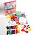 Ilearnngrow DIY Felt Sewing Craft Kit - Create 6 Charming Projects (4-7 Years)
