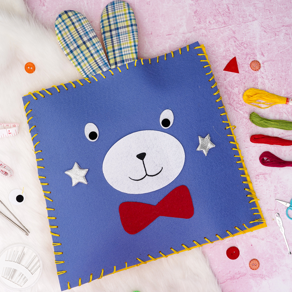 Ilearnngrow DIY Felt Sewing Craft Kit - Create 6 Charming Projects (4-7 Years)