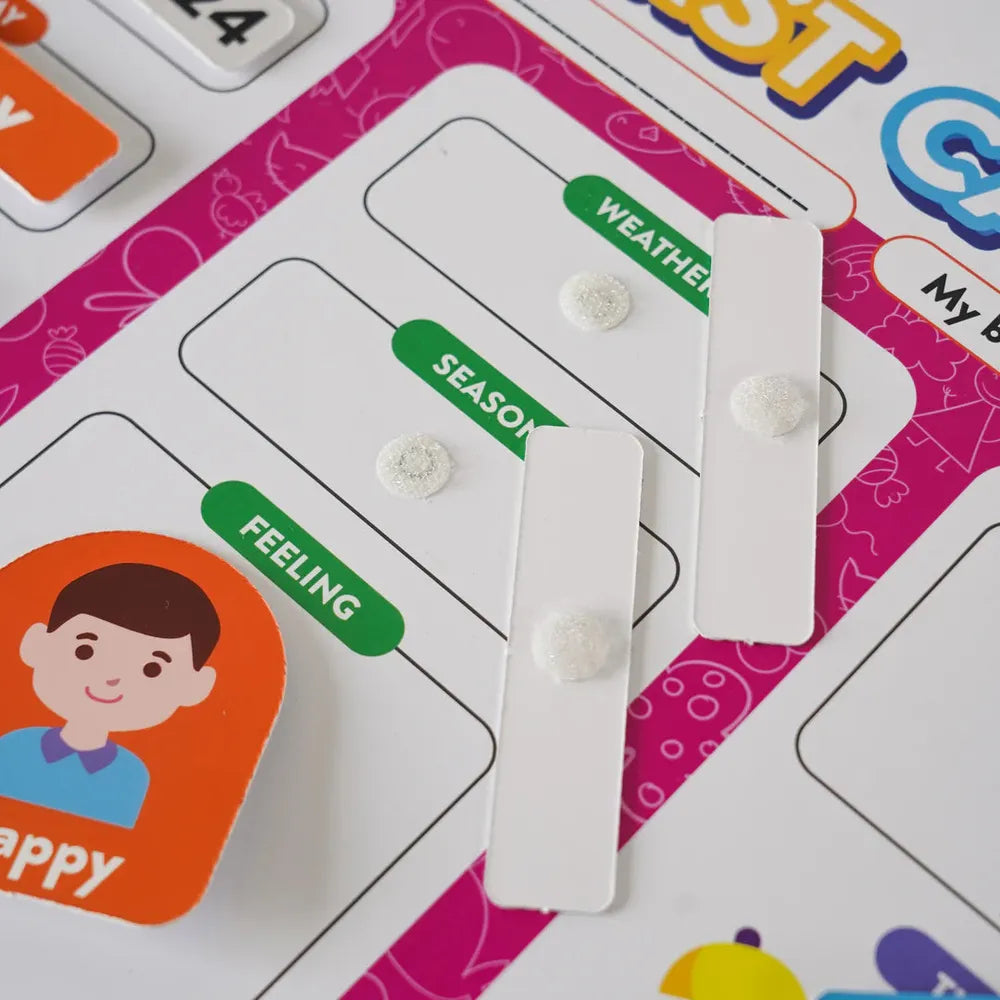 Ilearnngrow My First Home Calendar - Fun & Interactive Calendar for Kids